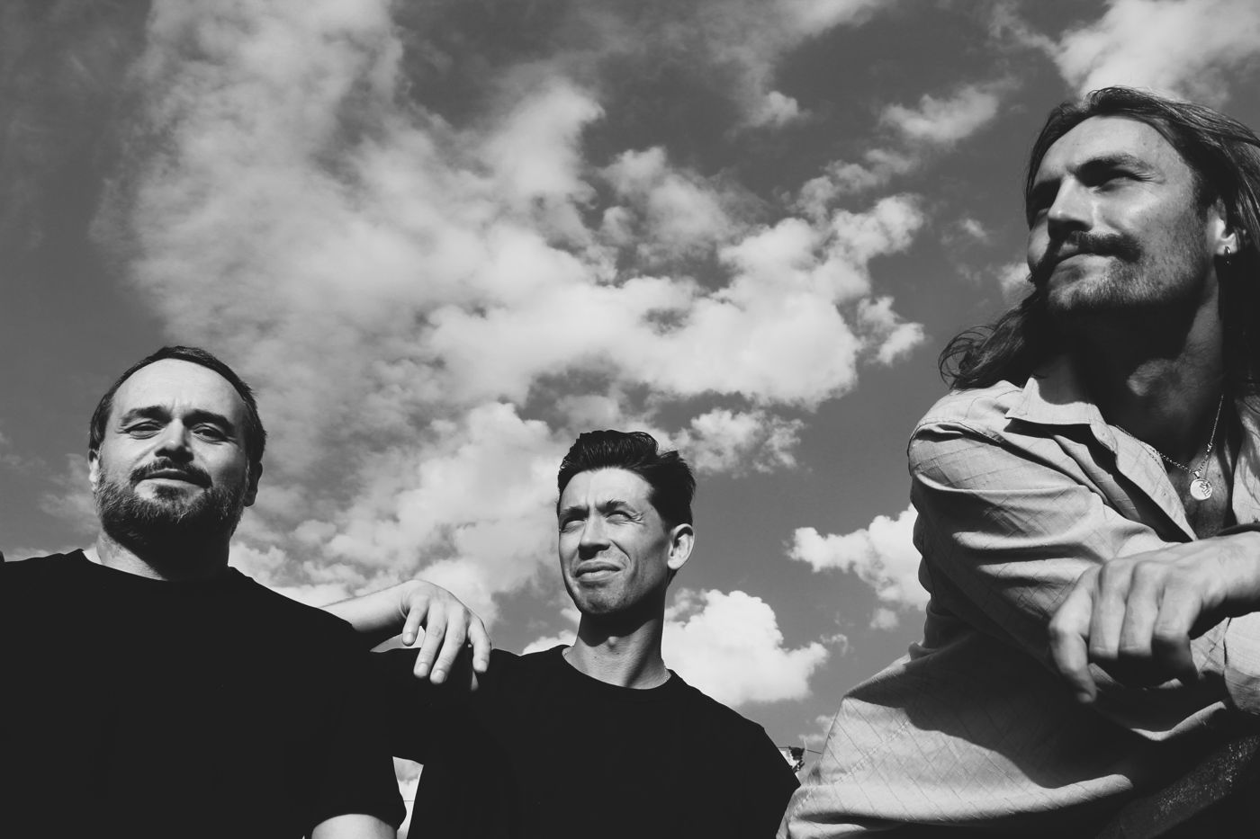 Maelstrom, trio folk rock de Toulouse : Bruno, Tanguy et Matthieu